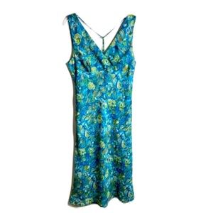 TRIXXI MULTICOLORED SLEEVELESS DRESS